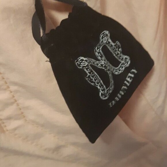 DAWN LEVY DESIGNS ladies trench coat shade HUE light pink coastal chic XL - Picture 9 of 10